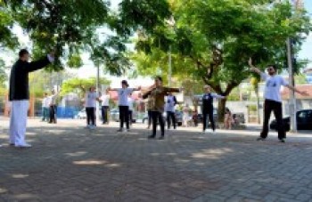 Arujá oferece aulas de tai chi chuan