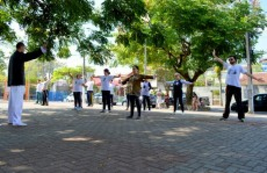 Arujá oferece aulas de tai chi chuan