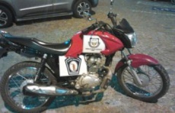GCM apreende moto com chassi adulterado: