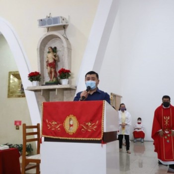 Prefeito participa de missa a São Sebastião