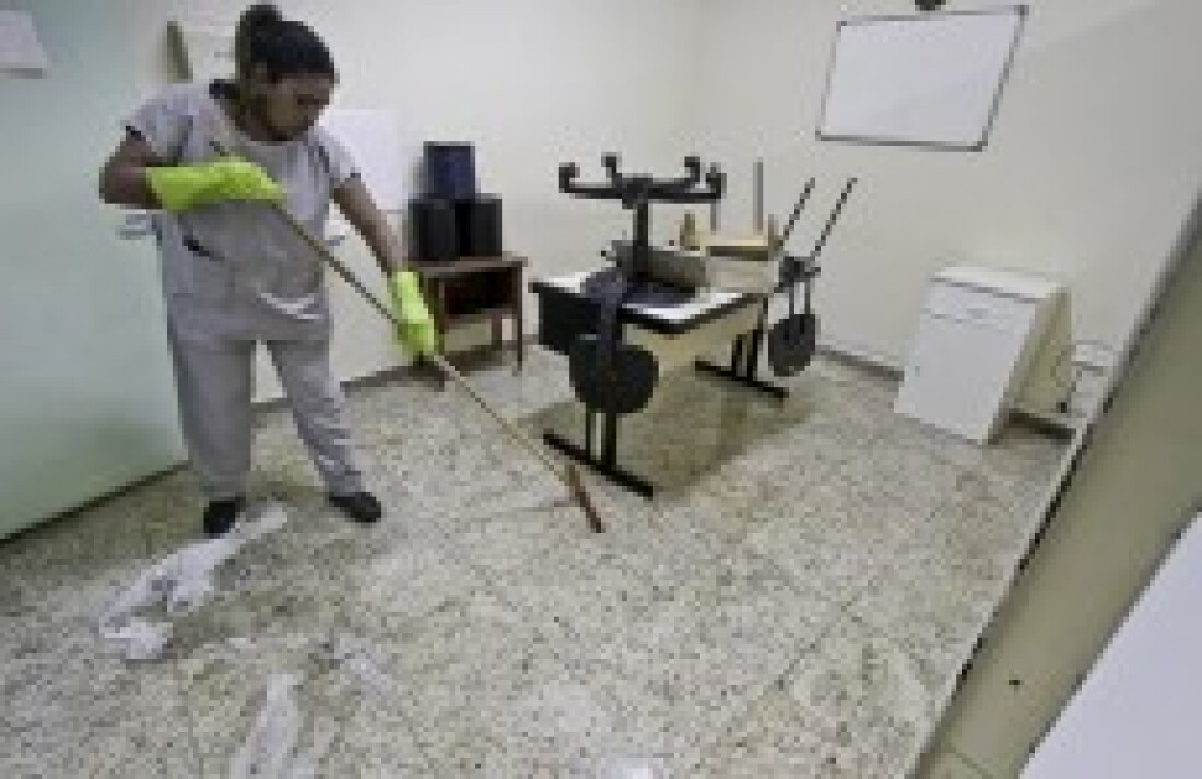 Hospital recebe manutenção e limpeza