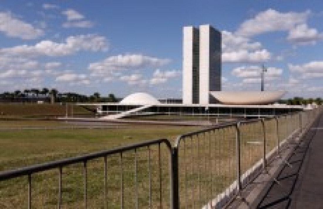 Esplanada é preparada para a votação do impeachment