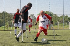 Escola receberá equipe de futebol para amputados