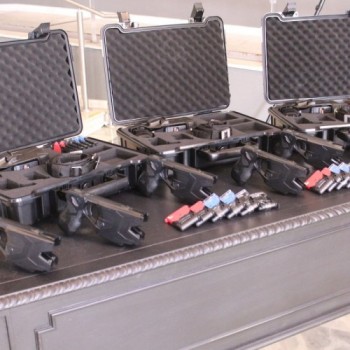 Polícia Militar recebe 3,1 mil armas não letais do Estado