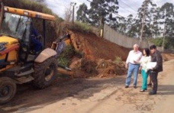 Estrada do Areião receberá 1,6 quilômetro de asfalto