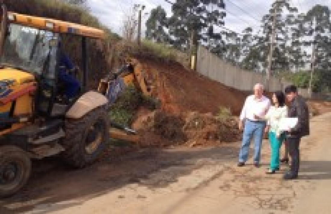 Estrada do Areião receberá 1,6 quilômetro de asfalto