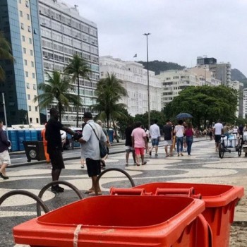Réveillon do Rio teve menos lixo que média histórica, diz Comlurb