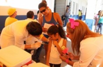 Doses para crianças estão nos postos