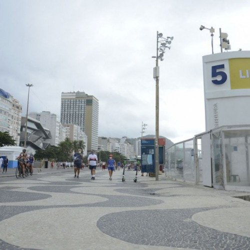 Ação na orla de Copacabana já resultou na apreensão de 952 itens