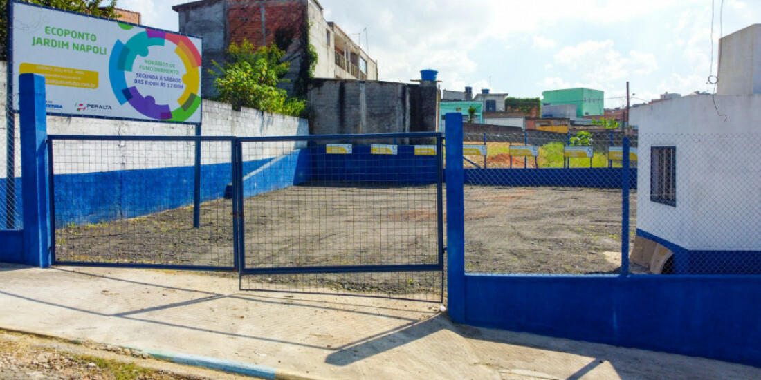 Itaquá inaugura ecoponto no Jardim Nápoli