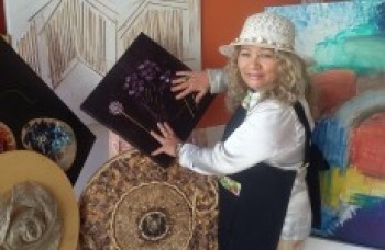 Linda Fuga expõe até amanhã no Moriconi