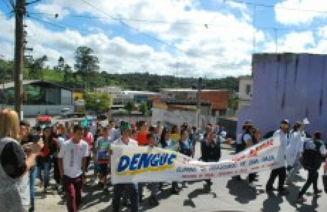 Escola de Itaquá realiza nova mobilização contra a dengue