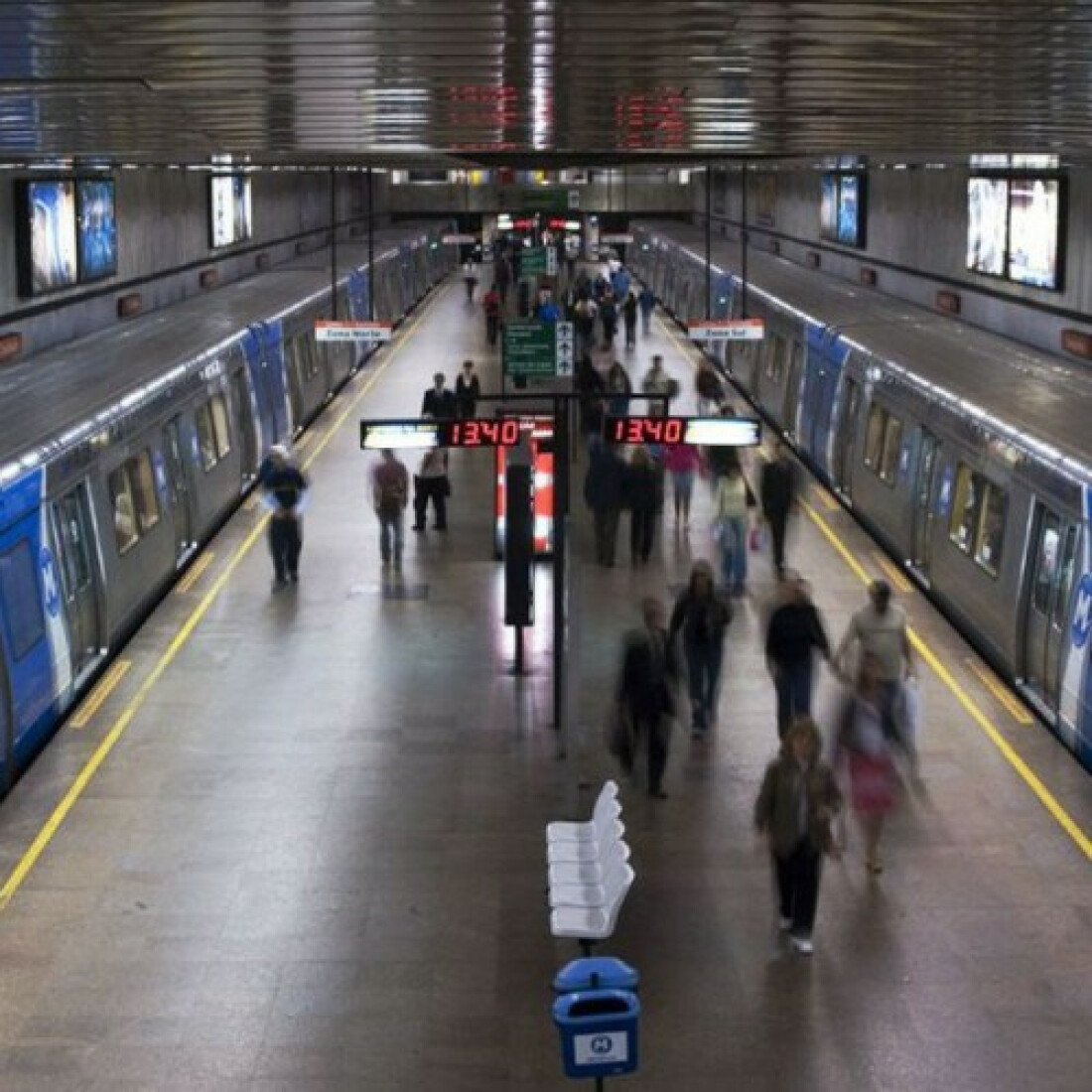 Passageiro que tomar dose de reforço viaja de graça no Metrô do Rio