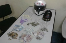 PM apreende drogas em três bairros de Mogi
