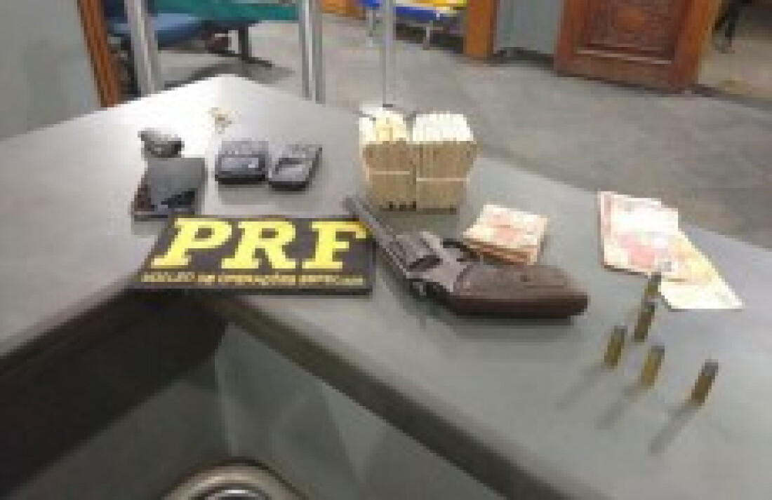 Dupla é presa após roubo de R$ 36,8 mil