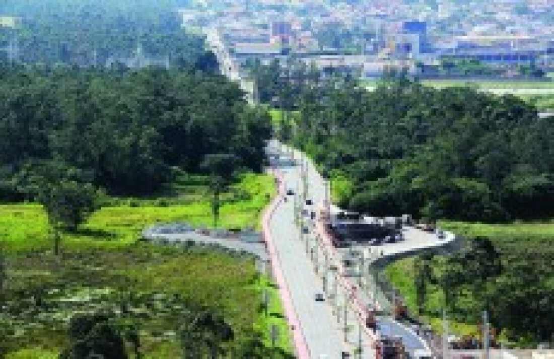 Rotatória no bairro Nova Mogilar deve ser entregue no mês que vem