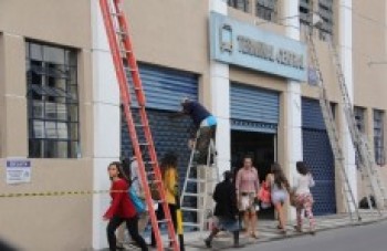 Terminais de ônibus recebem serviços de manutenção: