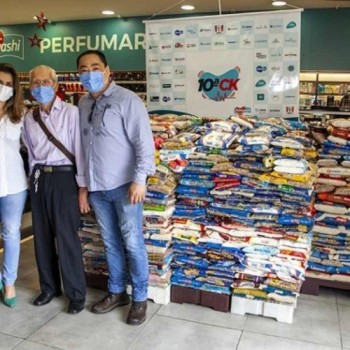 Fundo Social recebe 7 toneladas de alimentos não perecíveis