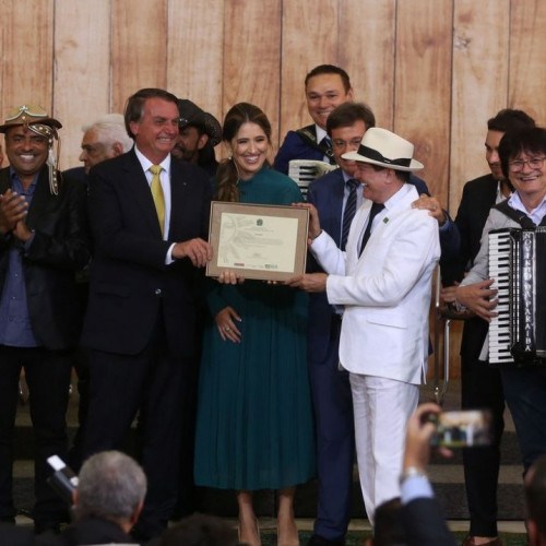 Presidente participa de cerimônia de reconhecimento do forró