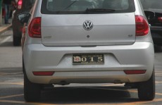 Detran faz vistoria no pátio da Câmara