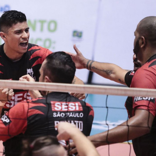 Vôlei sentado: Sesi conquista tetracampeonato brasileiro masculino