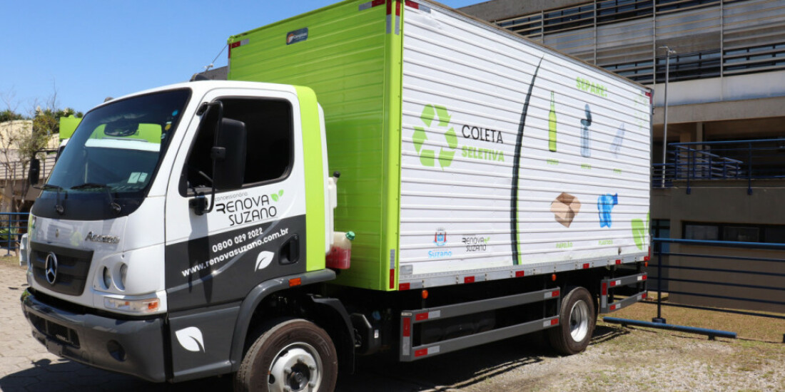 Suzano passa a contar com novo serviço de coleta seletiva