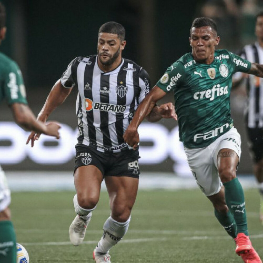 Atlético-MG empata com Palmeiras e dá outro passo rumo ao título