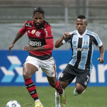 Com um a menos, Grêmio arranca empate com reservas do Flamengo