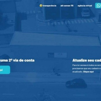 Semae lança novo site de serviços para população