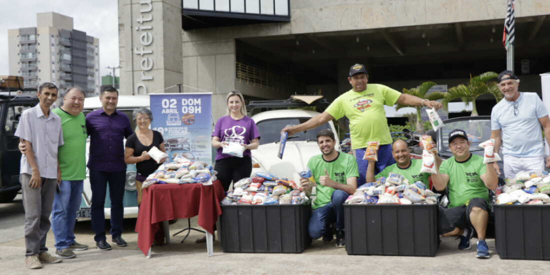 Fundo Social de Suzano recebe doação de meia tonelada de alimentos