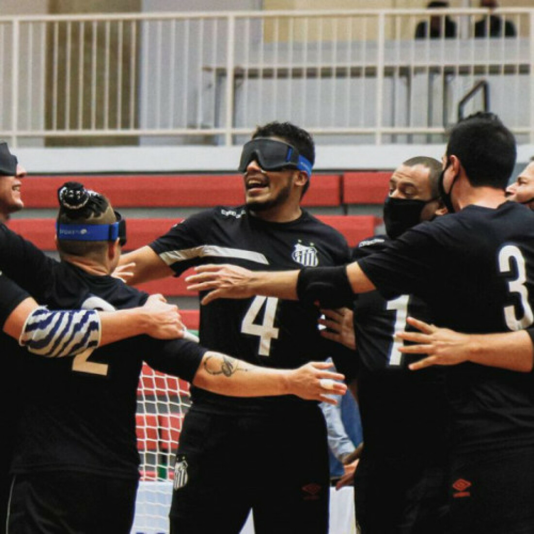 Brasileiro de goalball: Santos é tri e Cetefe-DF fatura título inédito