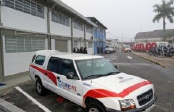 Base das Ambulâncias de Mogi passa por reforma
