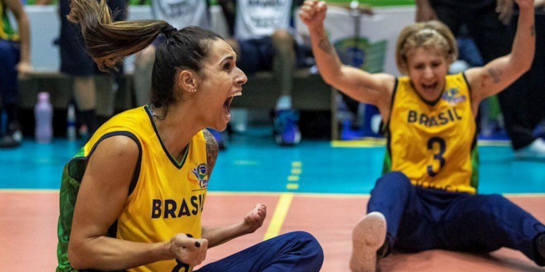 Brasil bate Canadá, em Desafio Internacional feminino de Vôlei Sentado