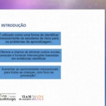Trabalho do Setor de Fonoaudiologia é destaque