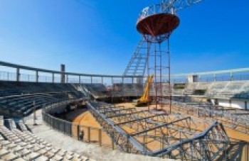 Chuvas atrapalham obras de Arena, que deve sofrer atraso