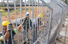 CPTM instala grades na rua Doutor Prudente de Moraes: