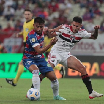 Brasileiro: Fortaleza e São Paulo ficam no 1 a 1