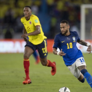 Por vaga antecipada na Copa, Brasil encara Colômbia nas Eliminatórias