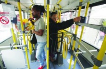 Catraca dupla, a novidade em ônibus de Mogi