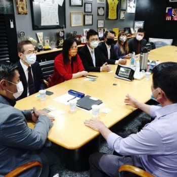 Autoridades de Taiwan são recebidas na Prefeitura