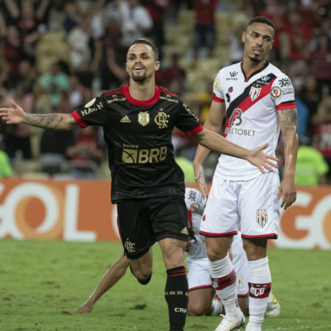 Em noite de Michael, Flamengo derrota Atlético-GO no Maracanã