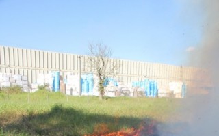 Queimada atrapalha motoristas na SP-66: