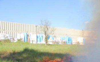 Queimada atrapalha motoristas na SP-66: