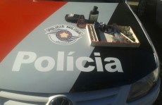 Suspeito de furto a residência é detido: