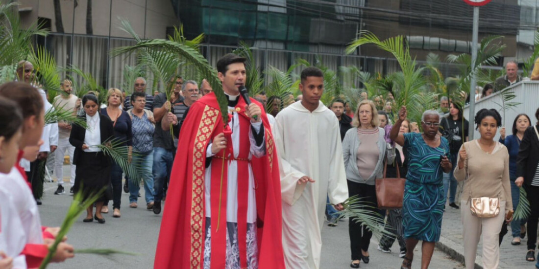 Paróquia no Socorro celebra Semana Santa