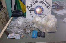 Tráfico é flagrado pela PM na região