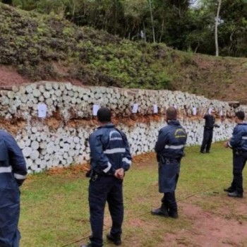 GCM realiza treinamento sobre utilização de armamento e tiro