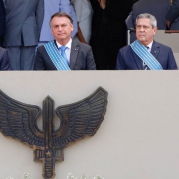 Bolsonaro participa da comemoração ao Dia do Aviador e da FAB