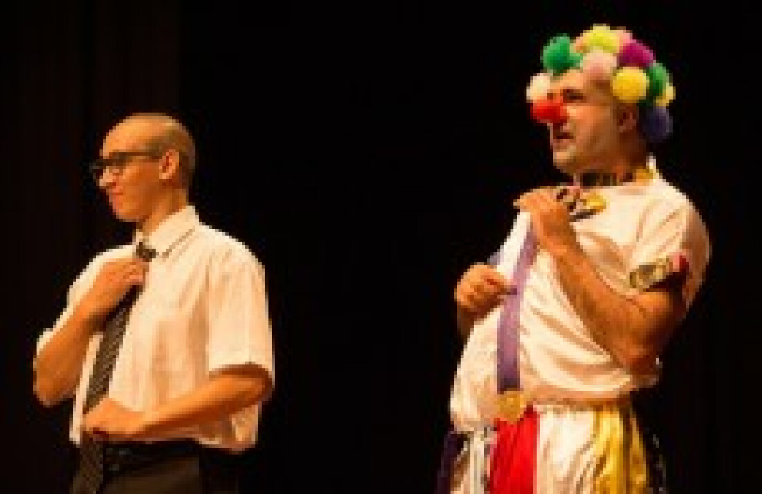 TPE vai encenar a tragicomédia "Palhaços" hoje no Teatro Vasques