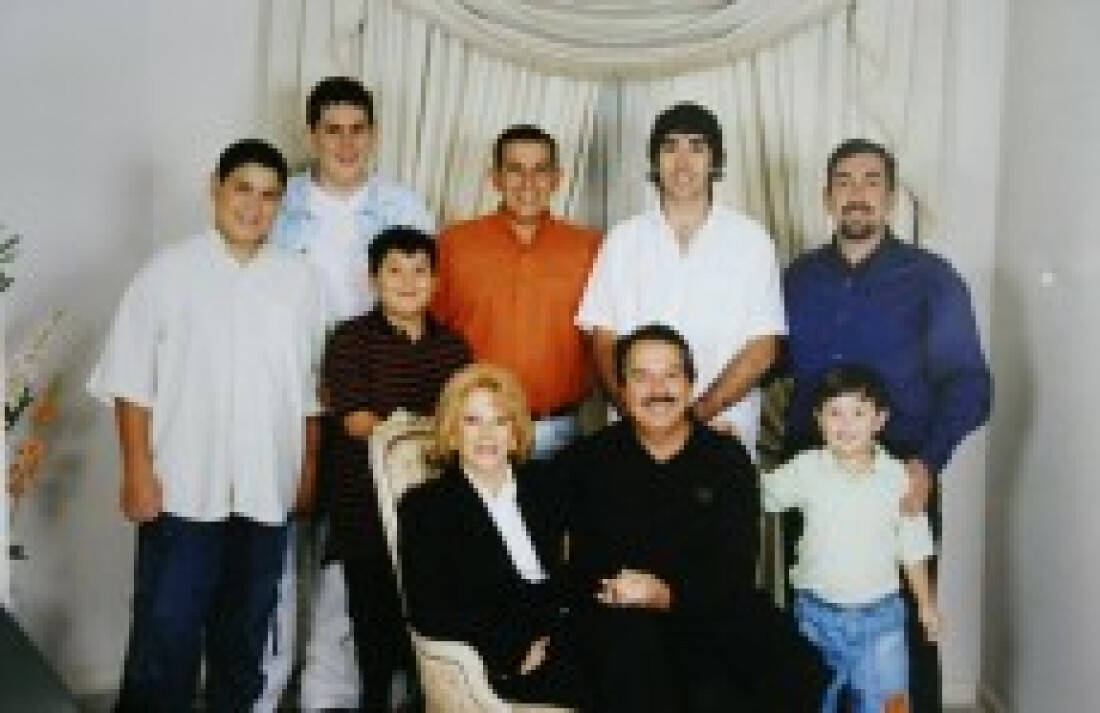 Família apoia candidatura